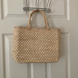 Woven small tote bag NWT